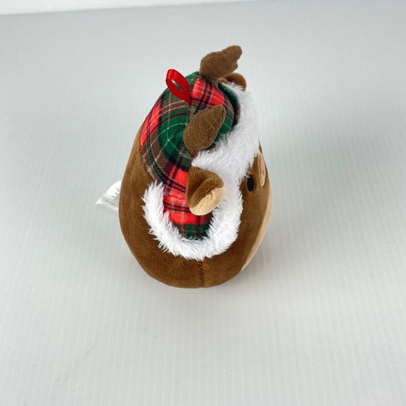 Squishmallow Maurice the Moose in Hat Tree Decoration 4.5 inches - Picture 3 of 7